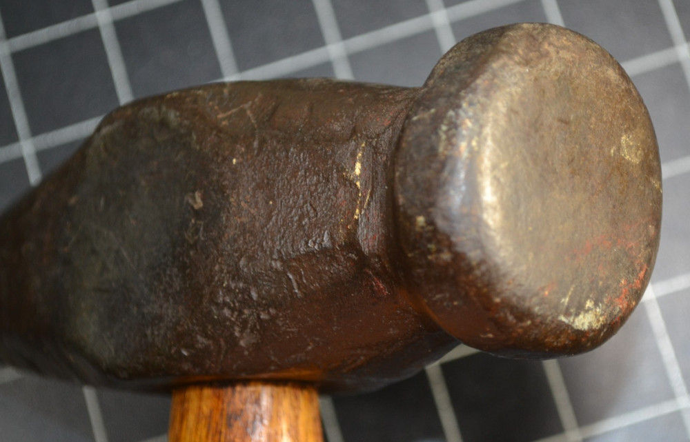 ANTIQUE SHIP / TOP MAUL - 8# HEAD - BLACKSMITH MADE