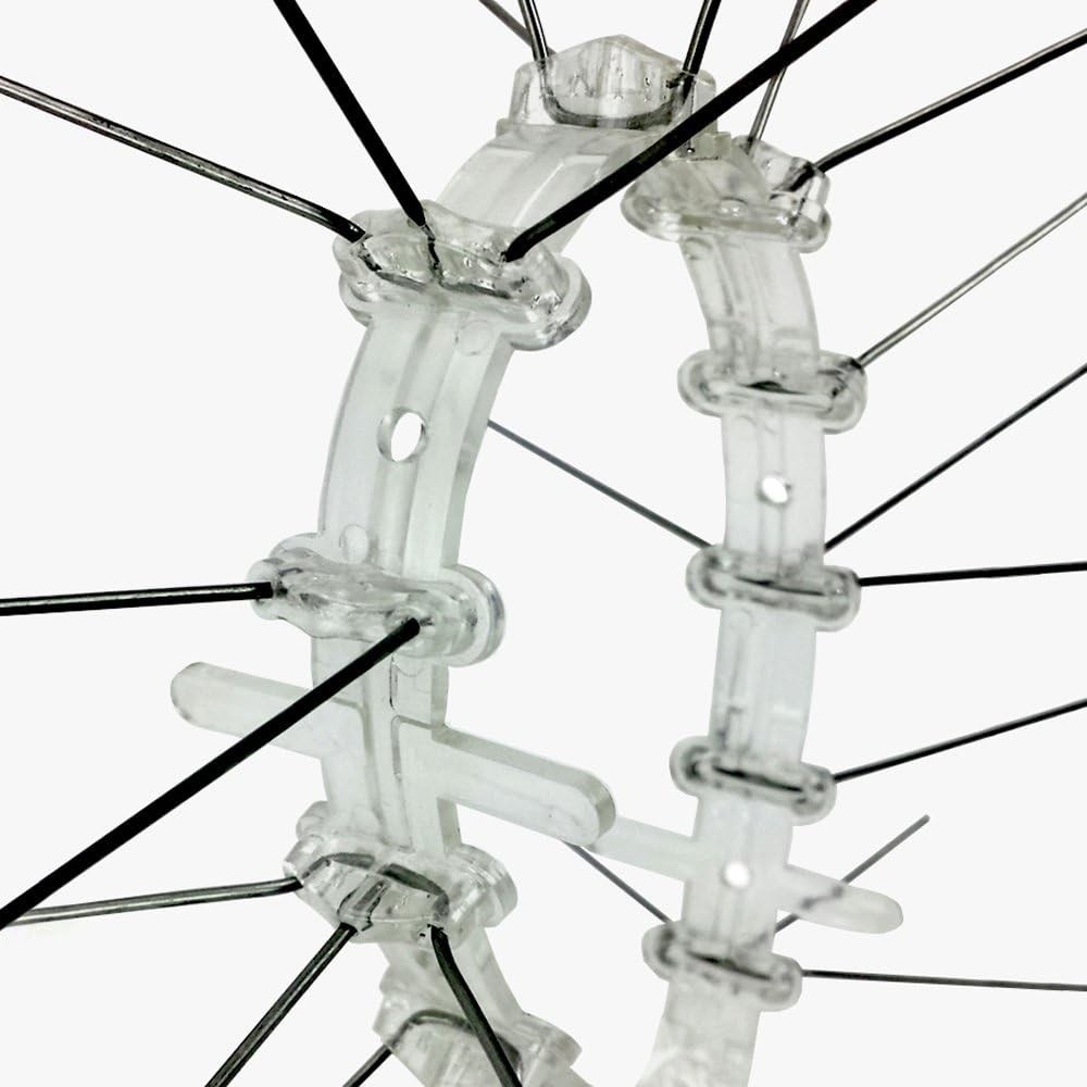 6-Inch Regular Width Stainless Steel Bird Spikes - Safe and Effective Solution