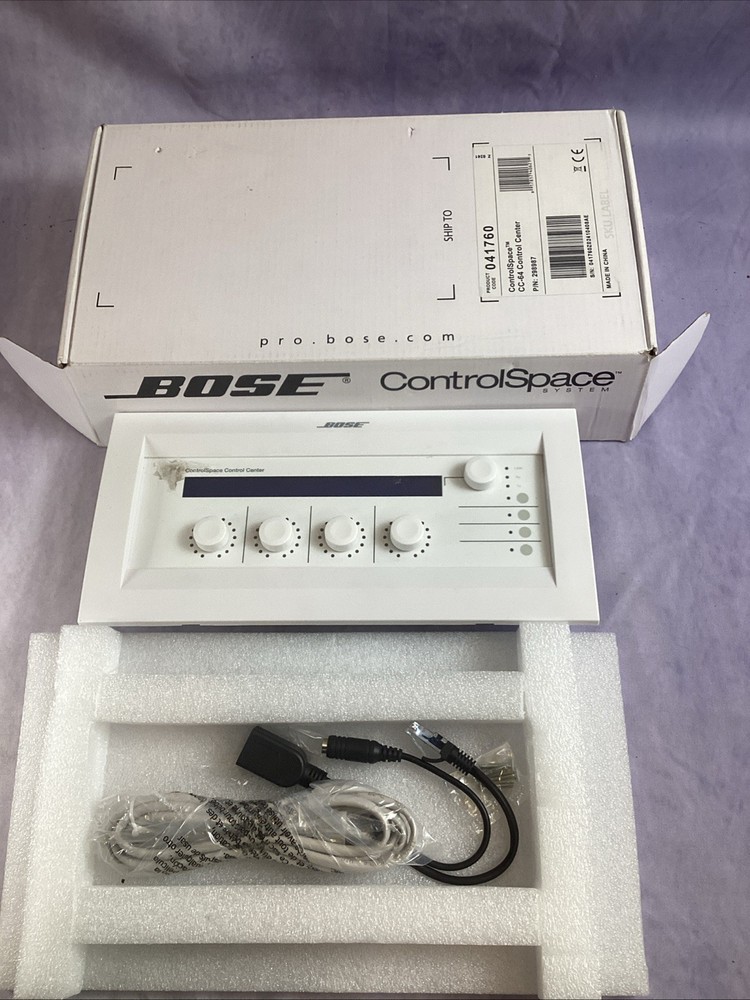 Bose Pro CC-64 WHITE ControlSpace CC-64 Control Center  EACH