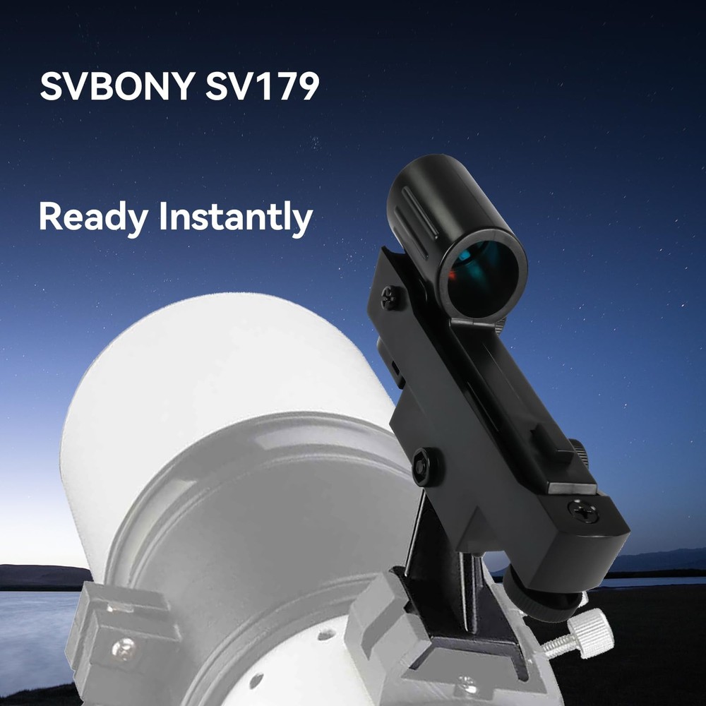 SVBONY Red Dot Finderscope, Star Pointer Compatible for Celestron 80EQ 80DX...