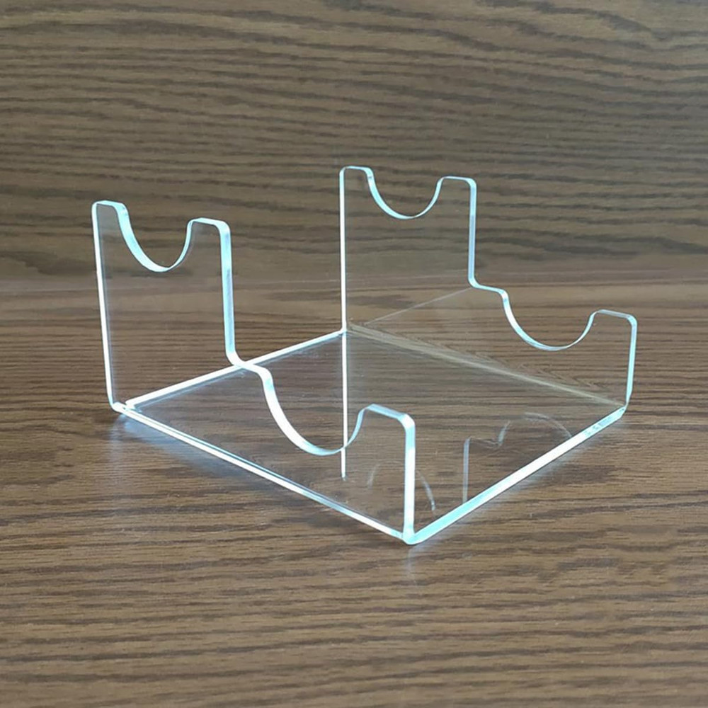 Microphone Stand Transparent Acrylic Microphone Base Microphone Display Stand