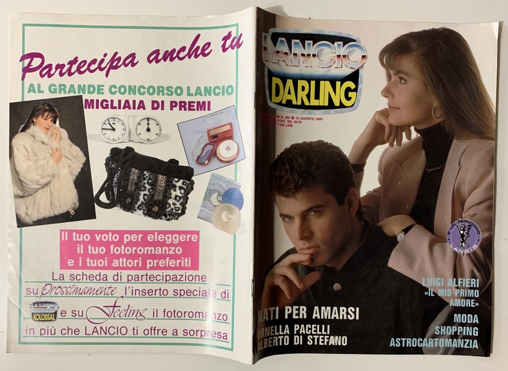 FOTOROMANZO LANCIO DARLING N.269 1989