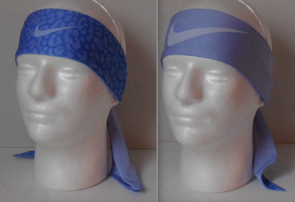 Nike Dri-Fit Head Tie 3.0 Reversible Printed Unisex Light Thistle/Lapis/White