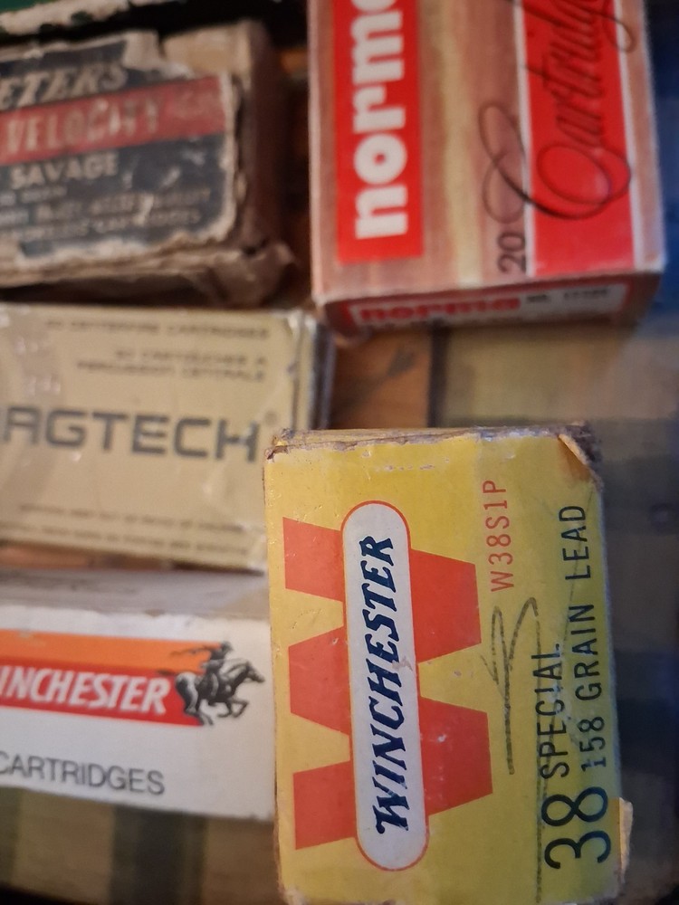 Vintage Empty Ammo Boxes
