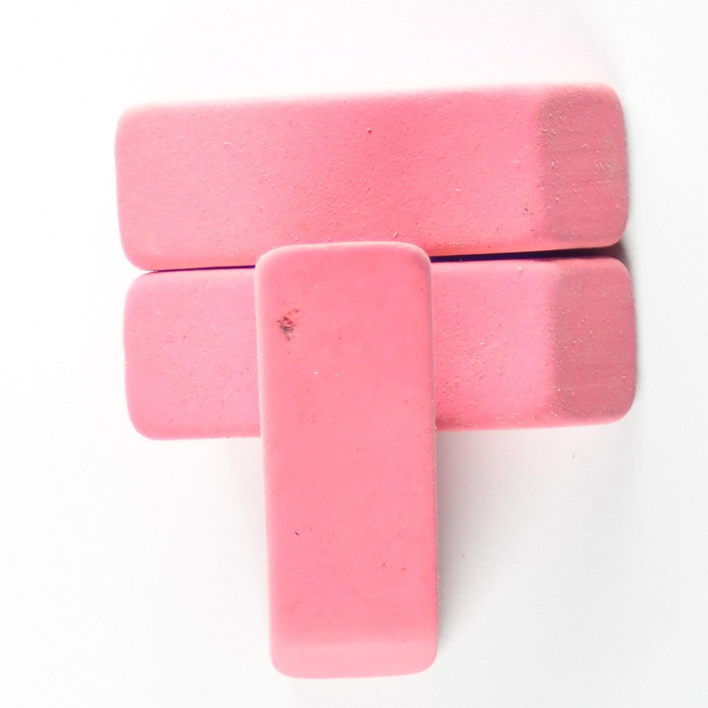 Berol E-201 Erasers 3pcs General Purpose Pencil Eraser READ