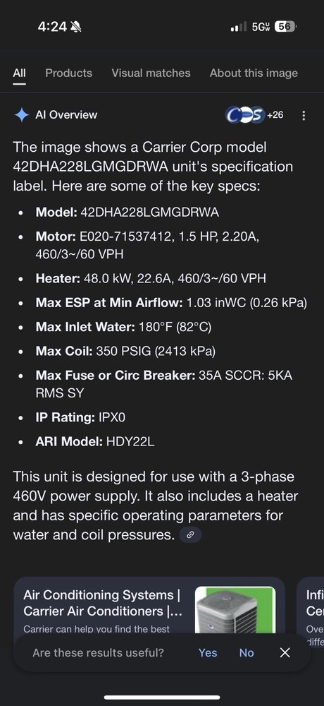 Carrier Package Unit