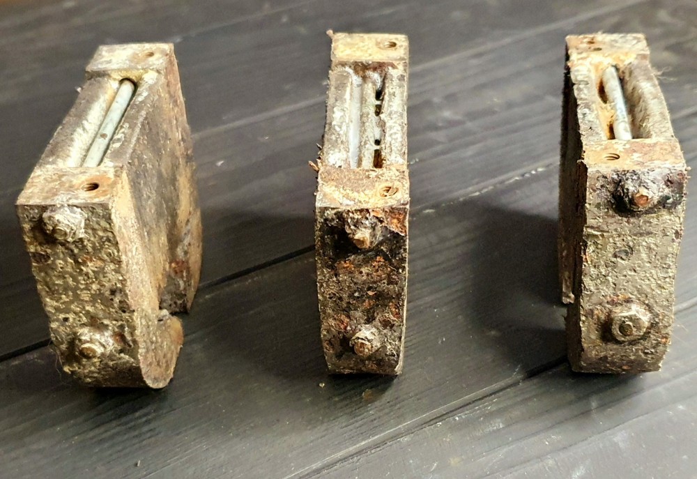 WW2 Original Hafthohlladung Panzerknacker parts German.
