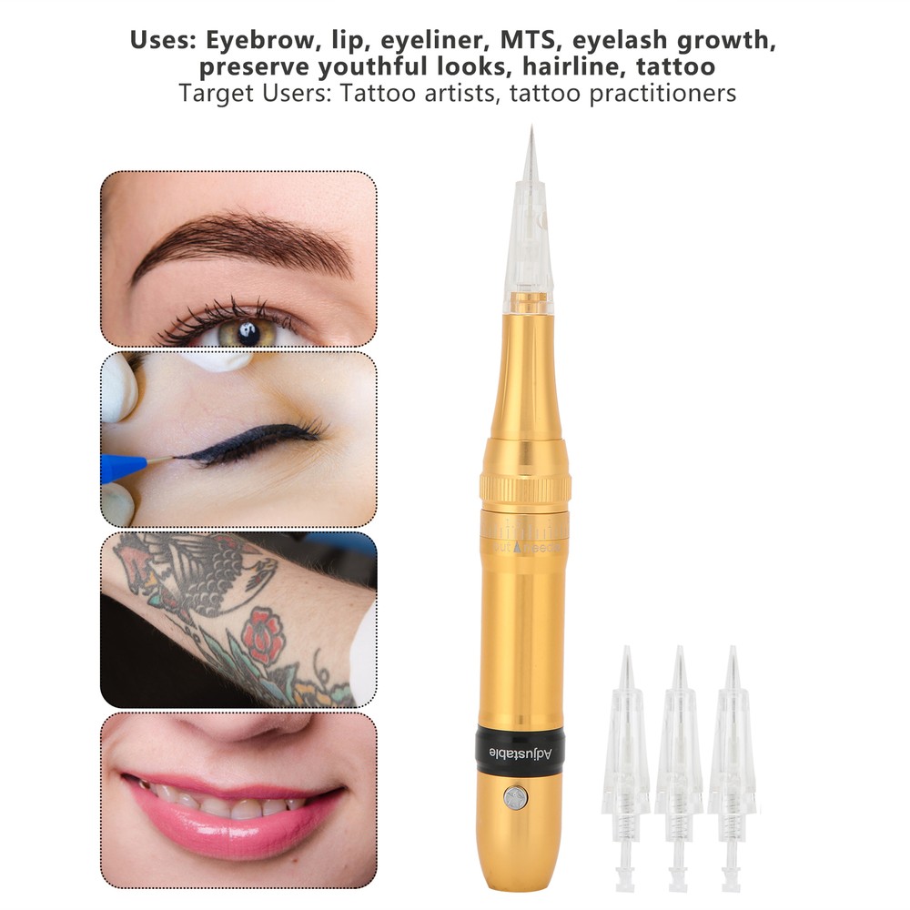 Microblading Pen SemiPermanent Eyebrow Lip Tattoo Machine Device