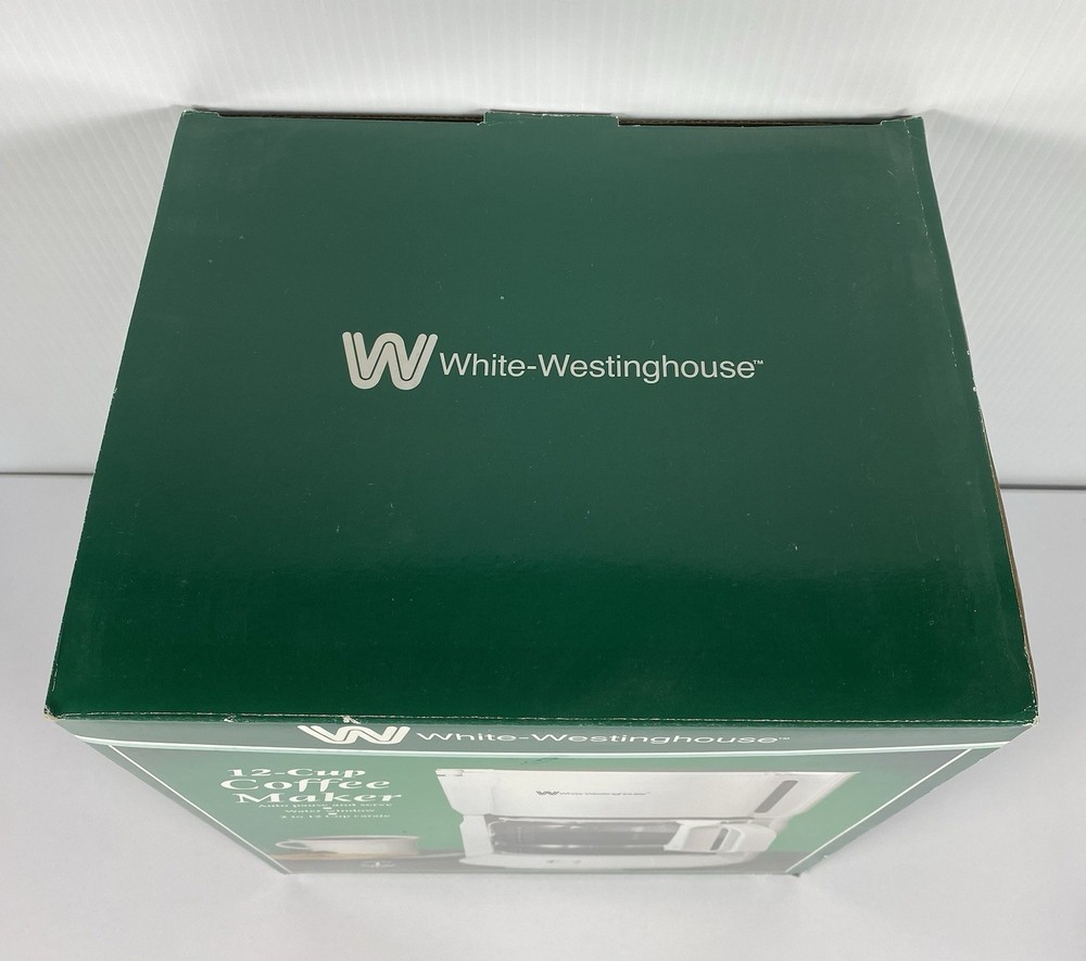 White-Westinghouse 12 Cup Automatic Drip Coffee Maker NOS