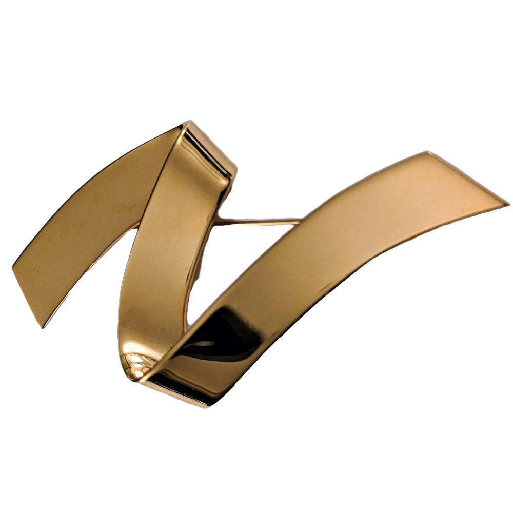 Monet Vintage Wave Brooch