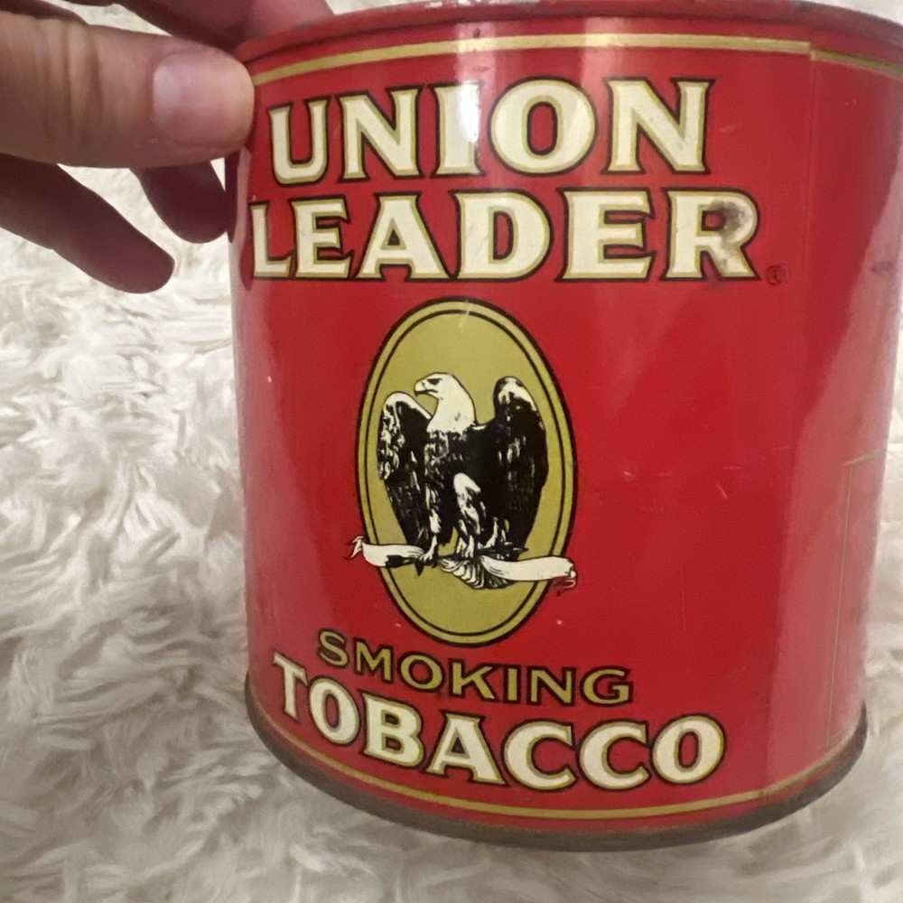 Union Leader Vintage Red Tin