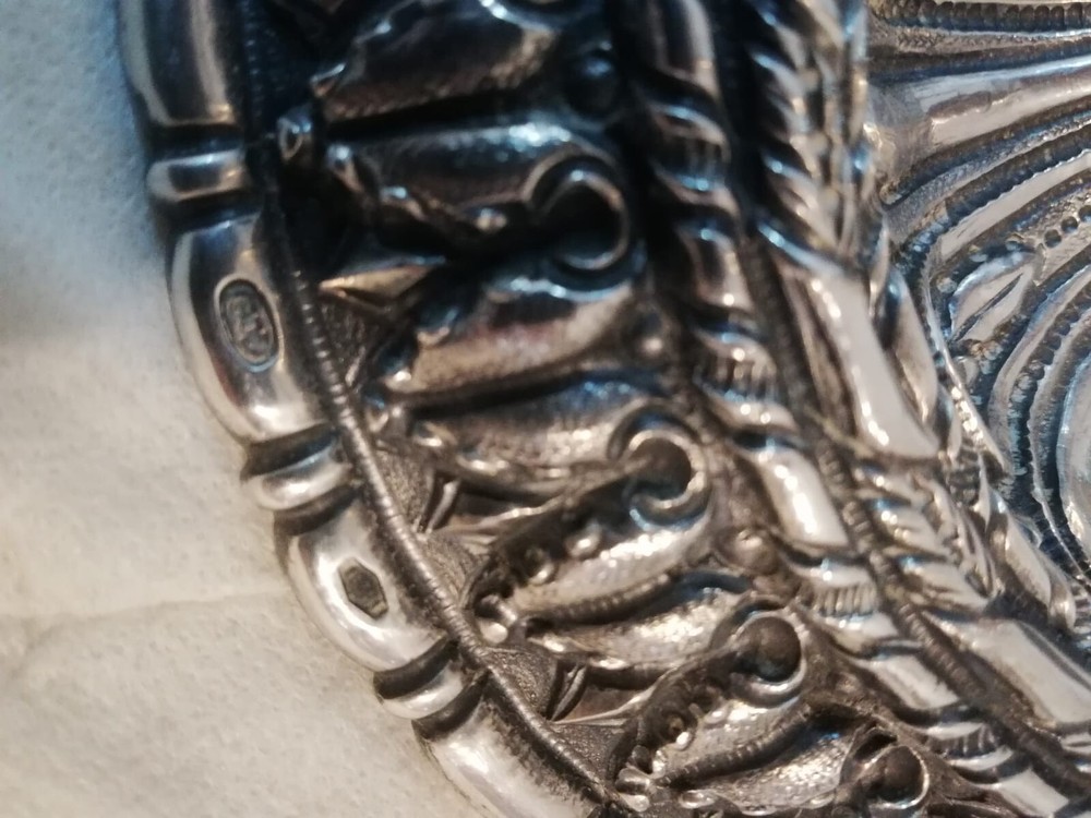 800 Solid Silver Candlesticks
