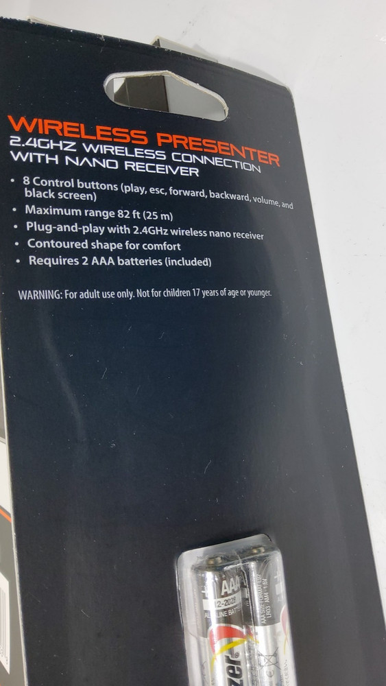 Blackweb Wireless Presenter