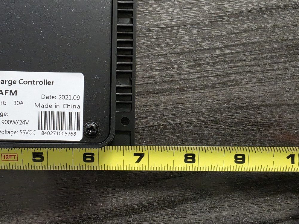 Aims SCC30AFM 30 Amp Solar Charge Controller