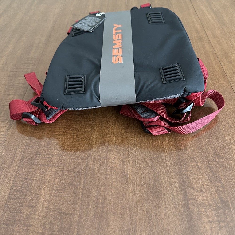 Semsty Ski and Snowboard Boot Bag, 55L Waterproof Travel Backpack, New