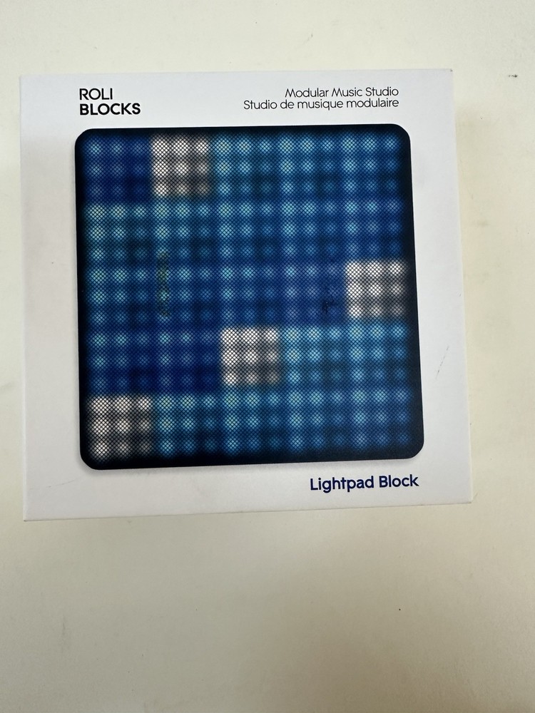 ROLI Lightpad Block illuminated pressure responsive