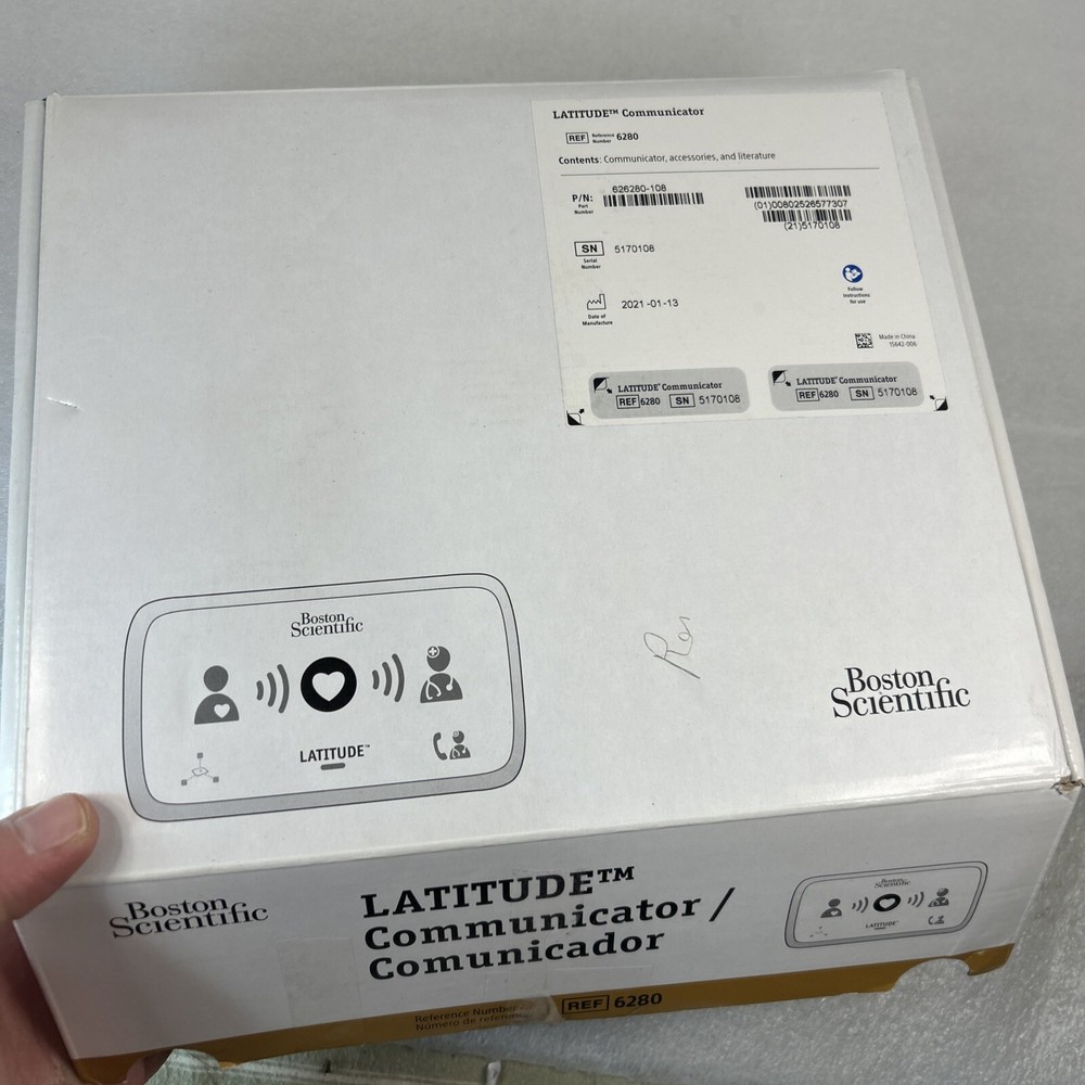 Boston Scientific Latitude Communicator Model 6280 with USB Dongle Untested