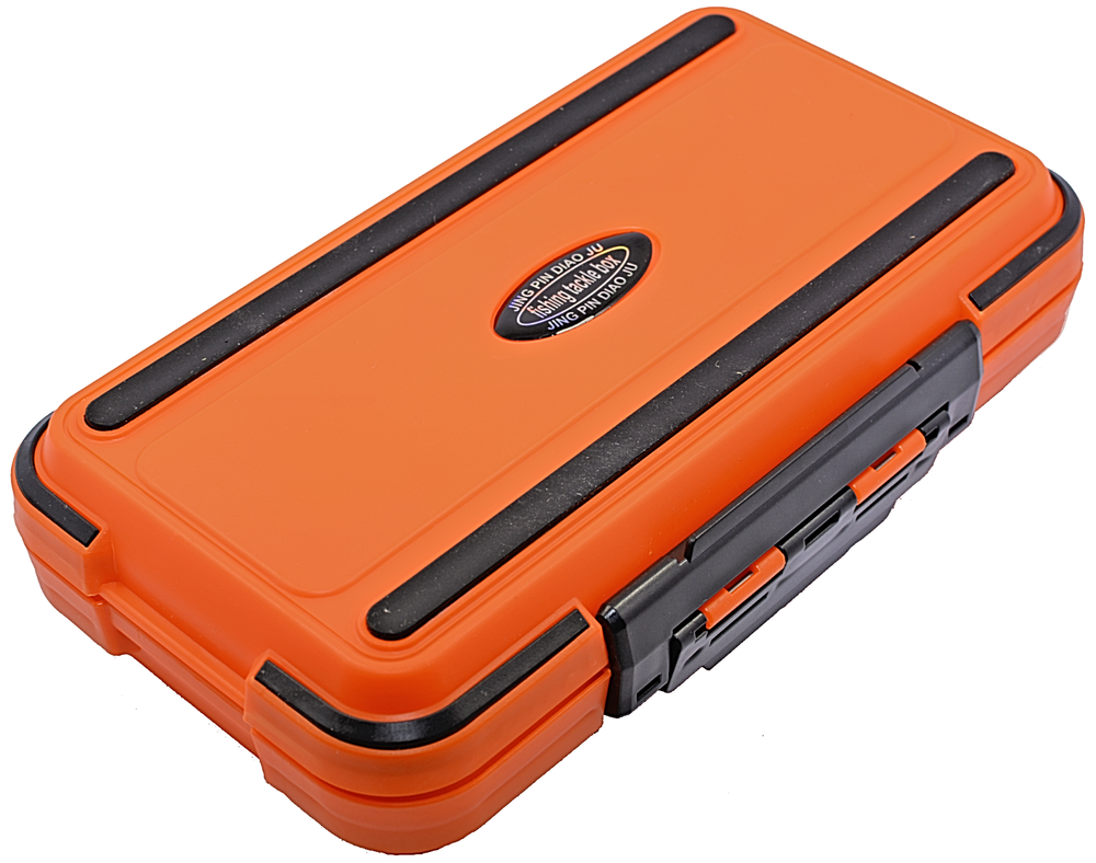 Fishing Tackle Box Lure Waterproof Compartments 2 Layer Storage Hard Case Hook