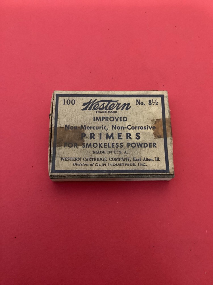 EMPTY Ammo Box Western Primers