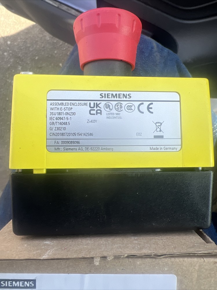 Siemens e-stop