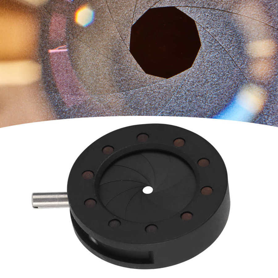 1-12mm Mechanical Iris Aperture Adjustable Diaphragm Camera Microscope Module