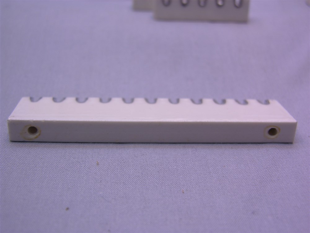 Vintage Alco Electronics CB-1 Plastic Breadboard W/10 Ceramic Terminal Strips