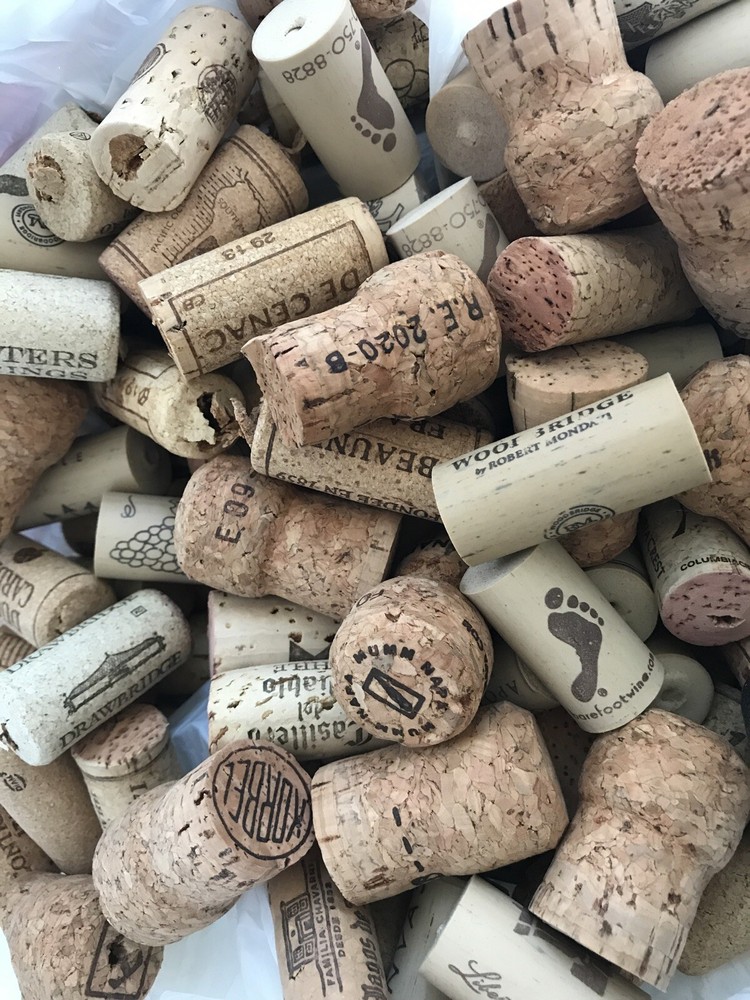 100 Used Wine Corks For Crafts and Handmade Items