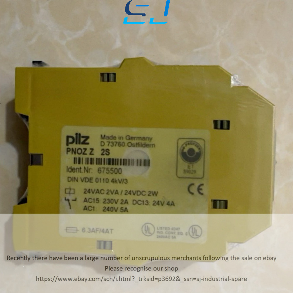 Brand new PILZ PNOZ Z 2S 675500 Safety Relay 675500