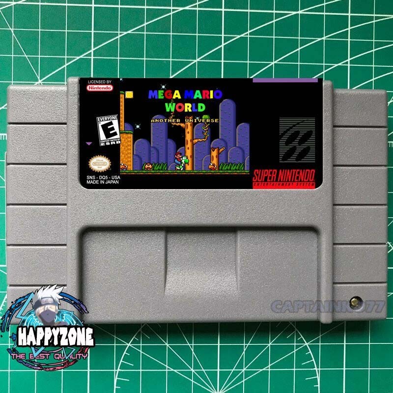 Mega Mario World: Another Universe snes /US-Console Version