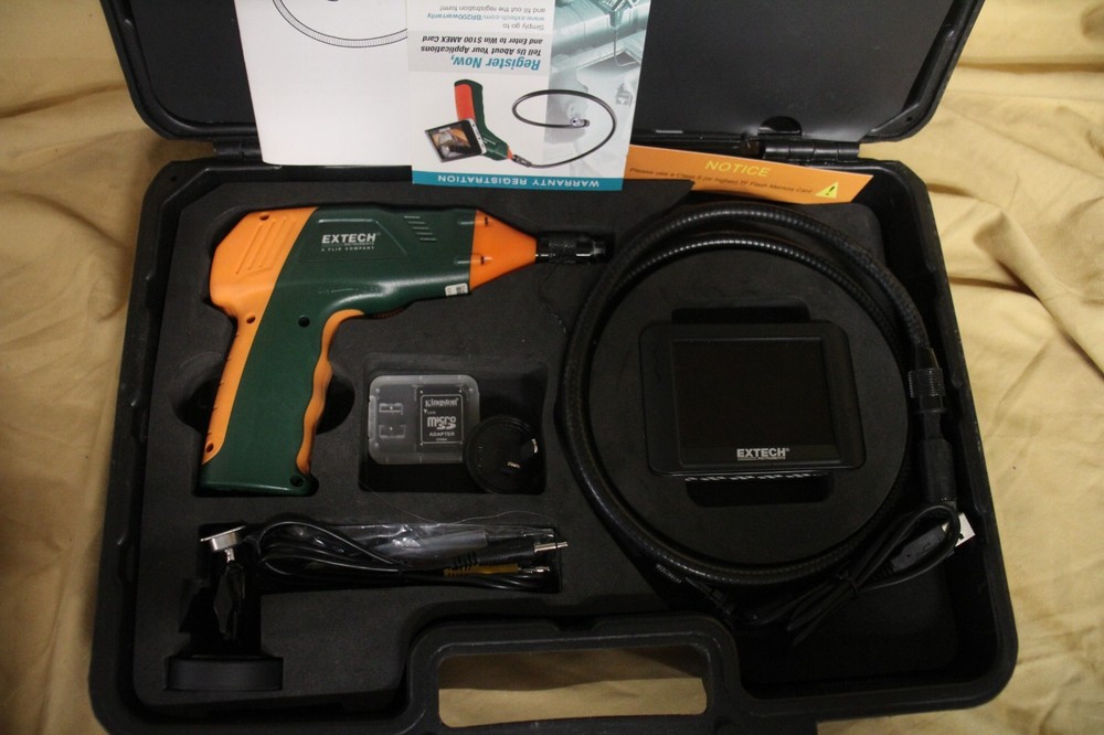 ExTech BR200 Video Borescope/Wireless Inspection Camera