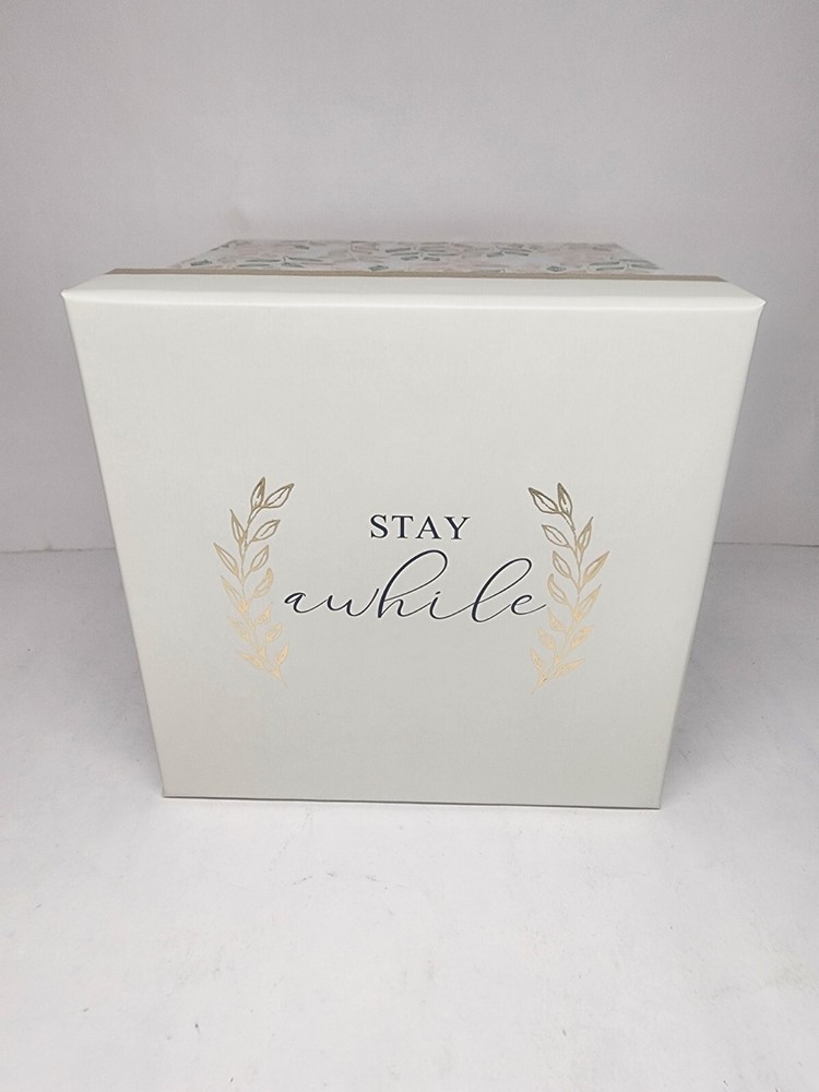 Small/Med/Large Decorative Square Gift Box's 5 Pcs Lot