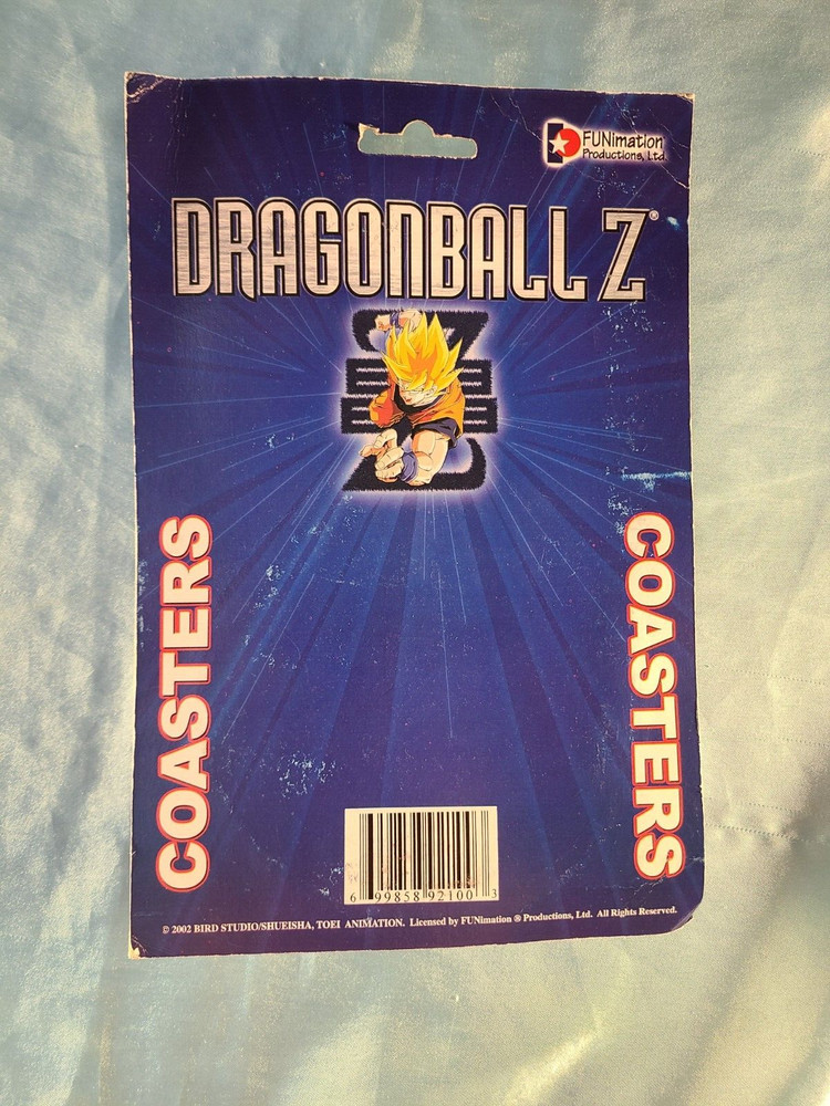 Dragon Ball Z Coasters Bird Studio *New/Sealed*