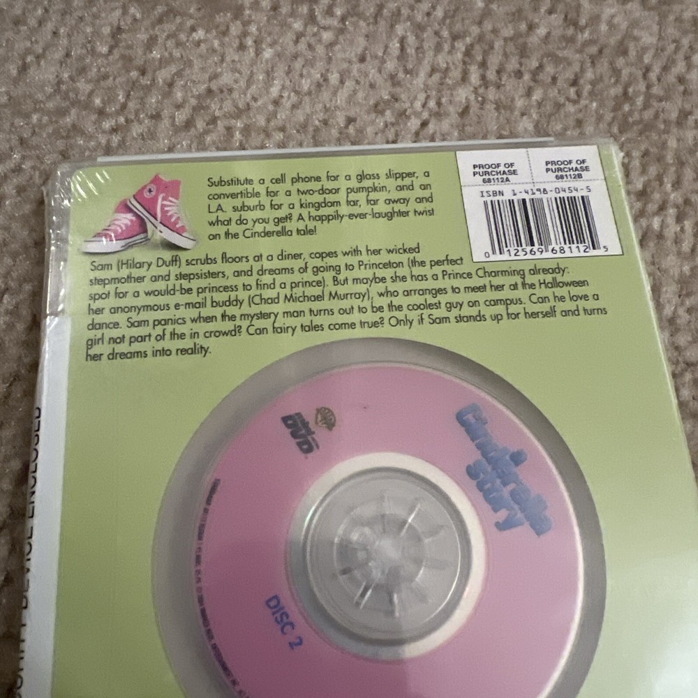 Cinderella Story (Mini Dvd, 2004) NEW