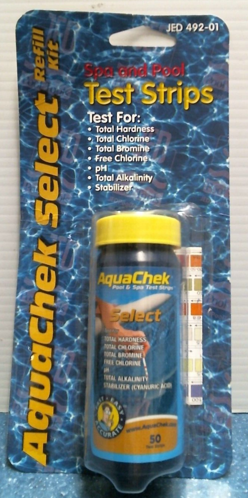 Jed Pool Tools Spa And Pool Test Strips (JED492-01) FS