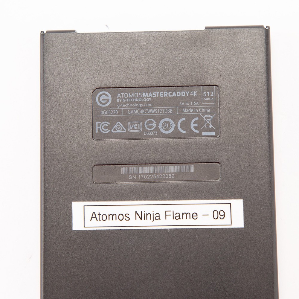 G-Technology Atomos 512GB 4K Master Caddy SSD Solid State Drive - SKU#1969800