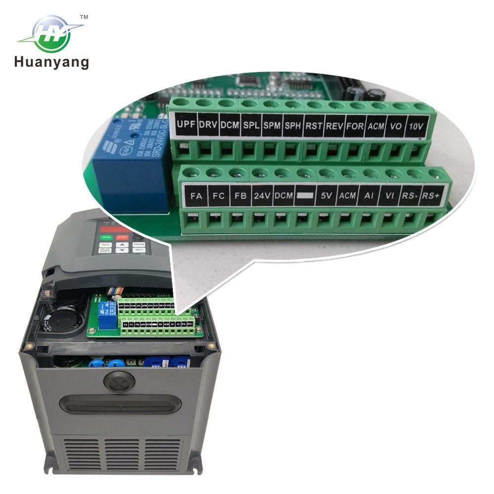 VFD Converter,Variable Frequency Drive,220VAC Single Phase Input to 220V Thre...