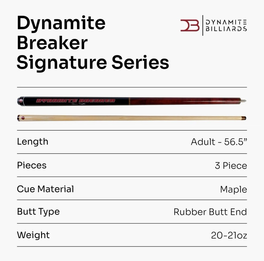 Darren Appleton Dynamite Break Jump Cue