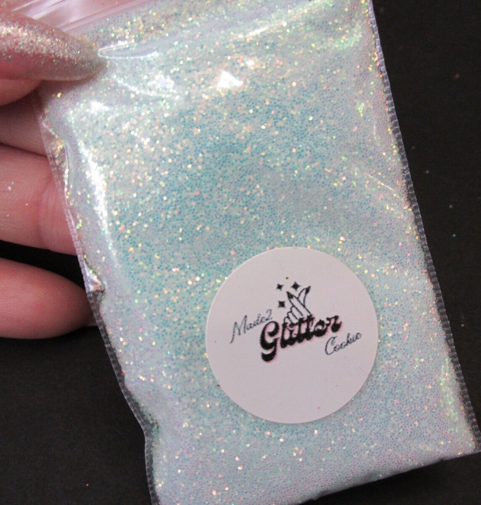 Mermaid pastels sugar nails glitter set