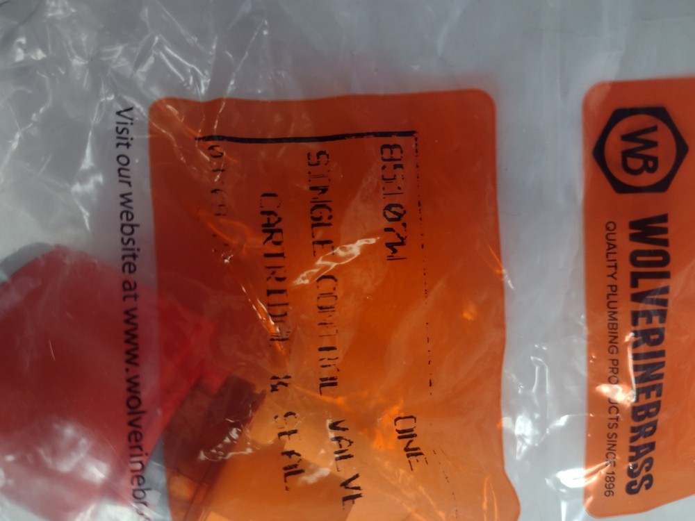 Wolverine Brass 85107W Single Lever Ceramic Replacement Cartridge