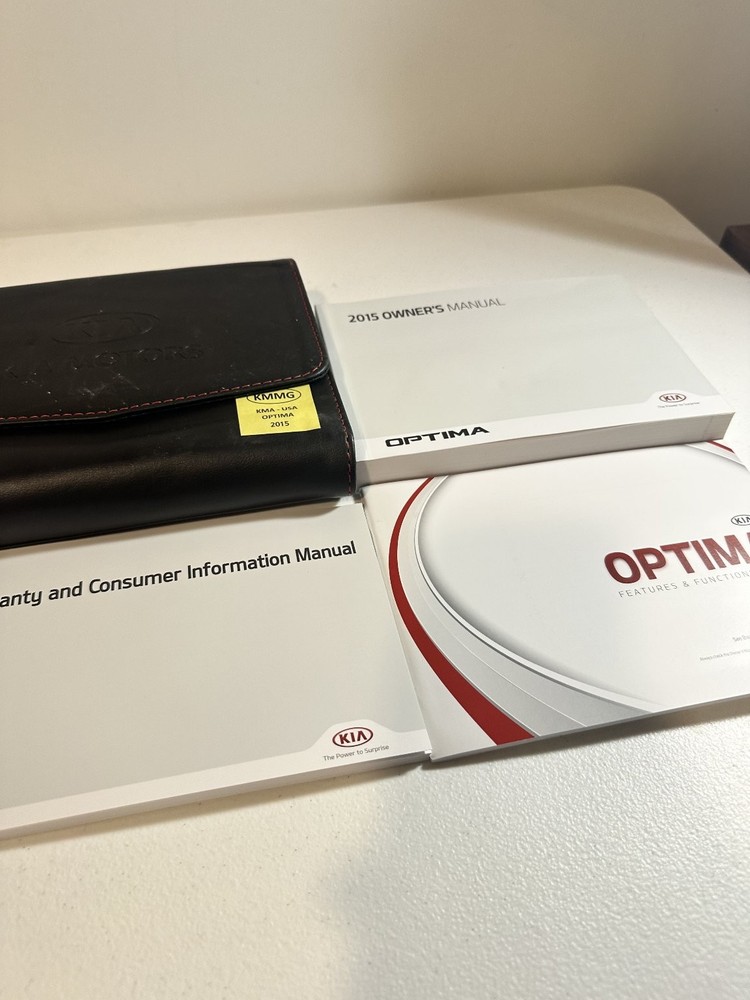 2015 Kia Optima Owner's Manual Set