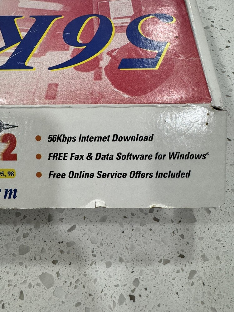 56K MACH 2 INTERNAL DATA/FAX MODEM PCI VERSION FOR WINDOWS 95, 98