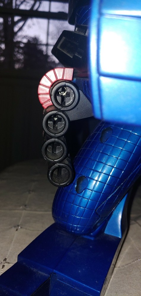 Commandobot 3 Voice Activated Remote Control Robot Headset Used