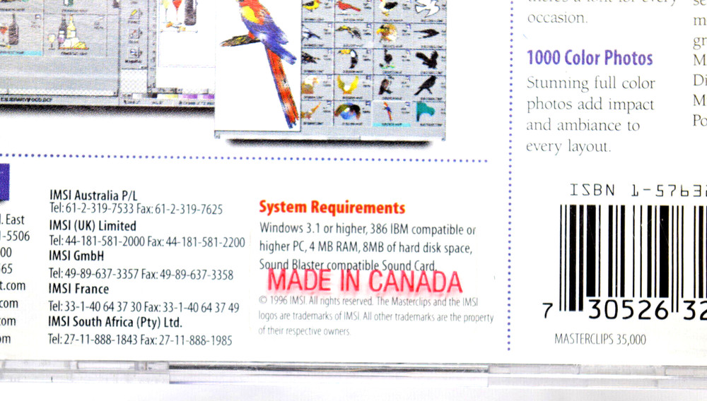 Software PC Masterclips 35000 Premium Image Collection 2 CDs