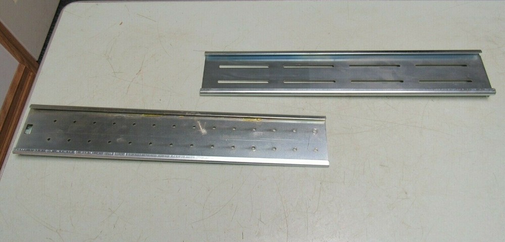 Sever Adjustable Rails Computer Server Rails Adjust to17 7/8 To 31 1/2 FREE SHIP