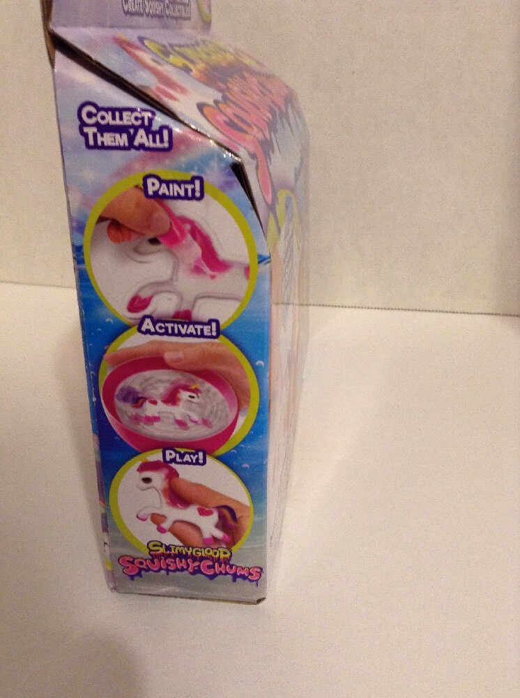 Slimygloop Squishy Chums Unicorn Cuties Transforms Into 3D Squishy Pets