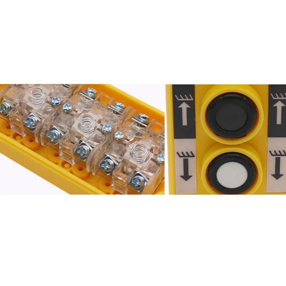1pc COP2B Crane Button Switch Lifting Unloading Dustproof Rainproof Durable