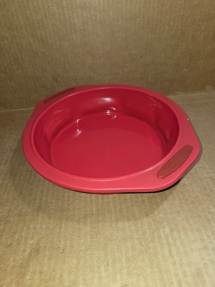 Bakeware Set In RED Technique 6-Pieces Silicone Collapsible