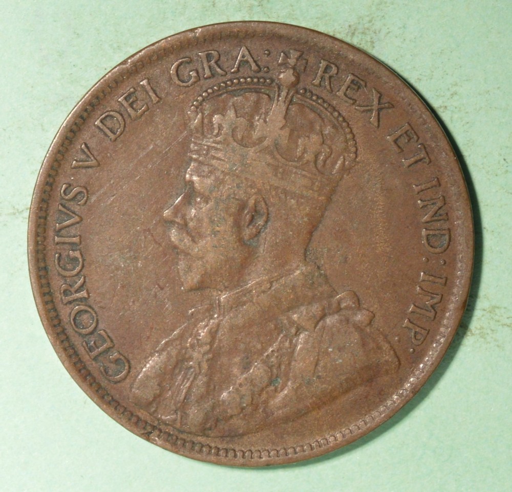 1917 - Canada Large Cent - INV# X-233