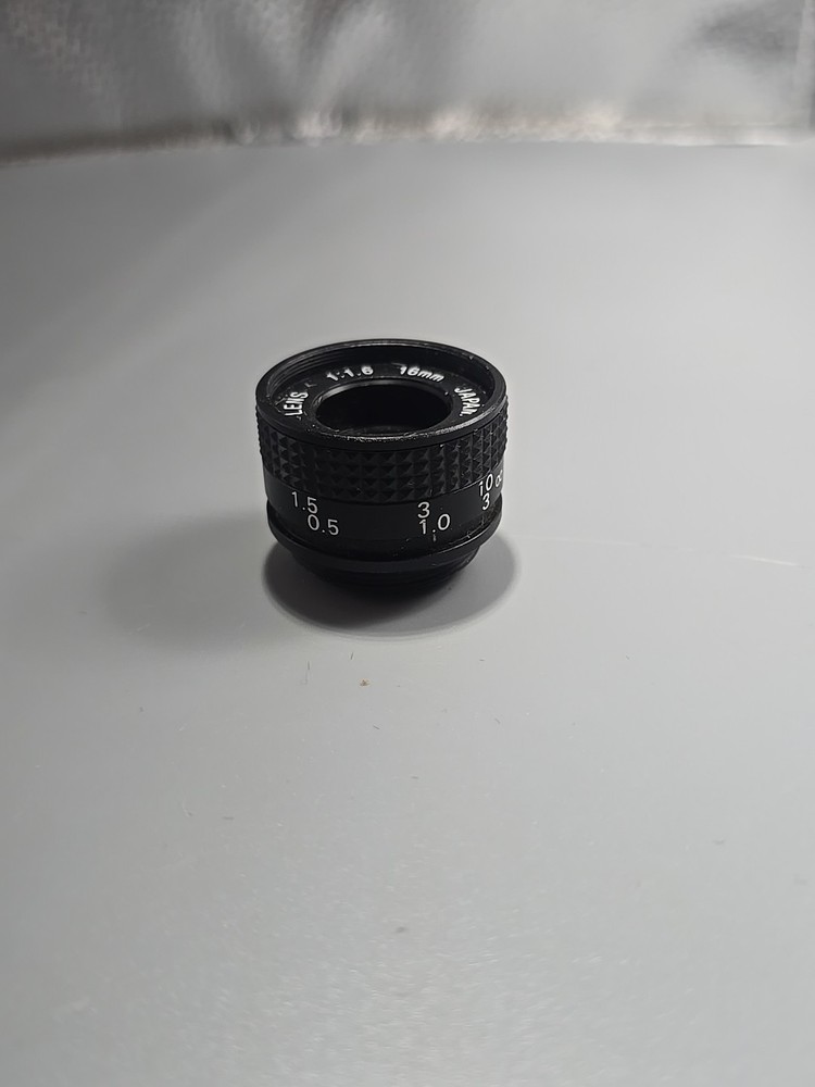 MICROSCOPE PART CAMERA LENS COMPUTAR TV 16 mm AS IS
