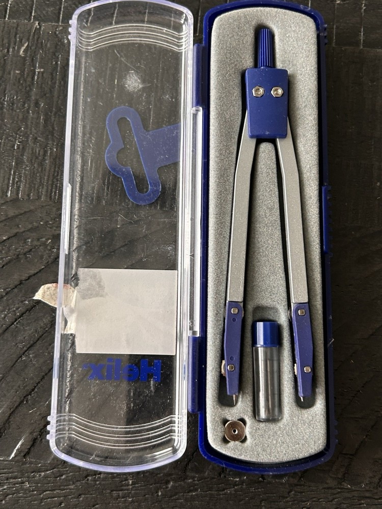 Lot Of 2 Maped Study Stop Universal Holder Compass / Helix Technical Compass